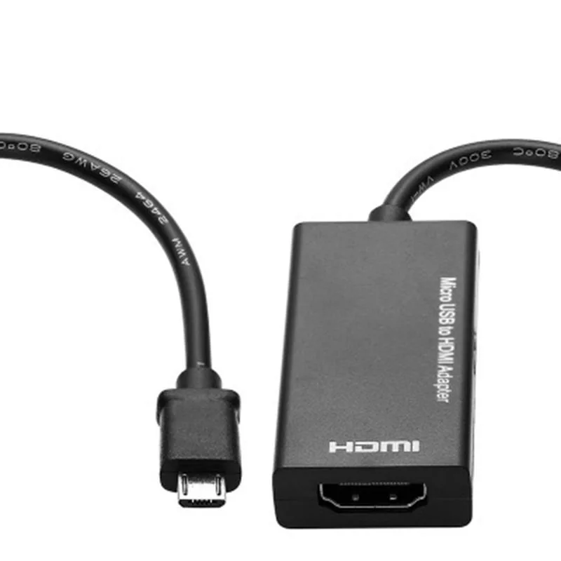 Адаптер Larryjoe Micro USB HDMI для ТВ 1080P HD аудио видео кабель Samsung Huawei Android телефона