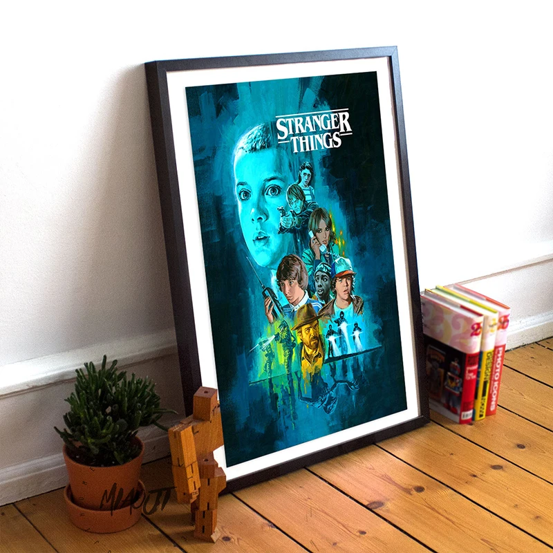 Cool Stranger Things Posters Wall Art Printed Canvas Painting For Room Decoration Decor Picture | Дом и сад