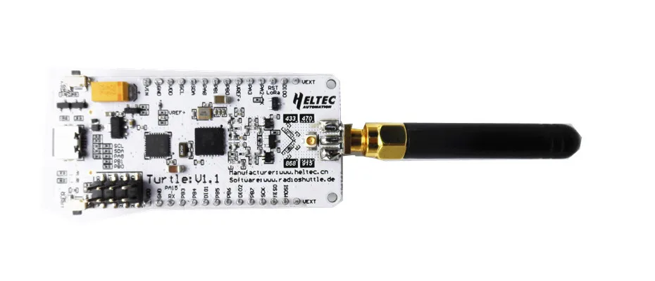 Heltec IOT LORA черепаха доска 433 МГц/868 МГц/915 МГц STM32 LoRa/L432 SX1276 lora макетная плата LoRaWAN и RadioShuttle