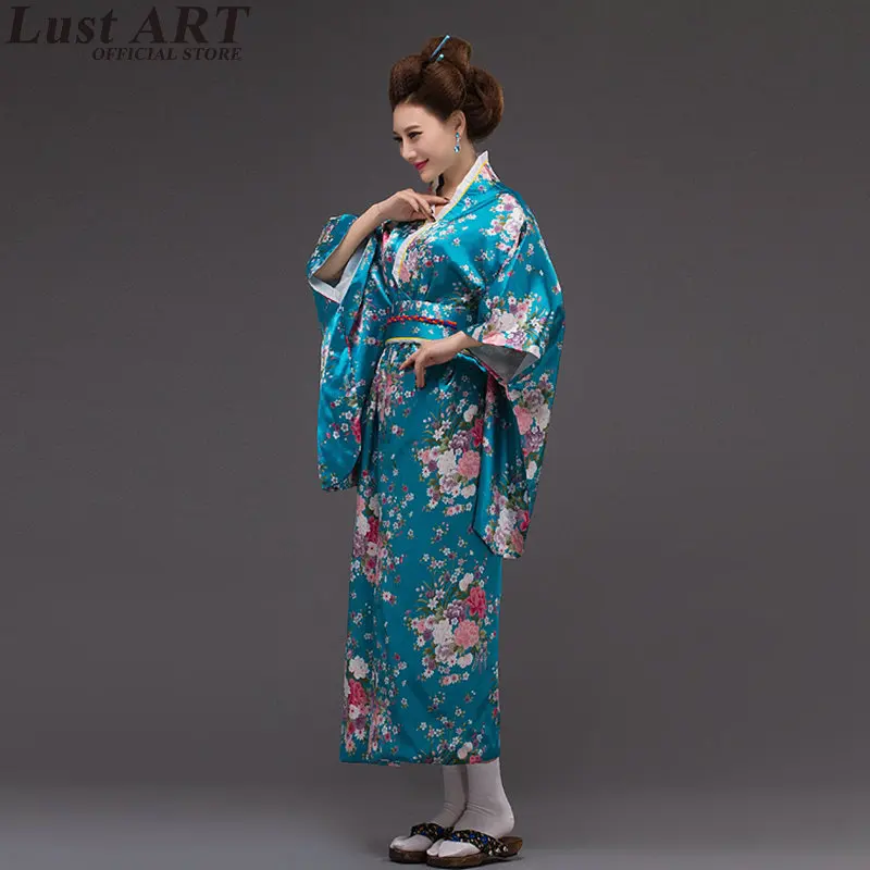 Женский костюм для косплея юката хаори японский гейши женский 2018 AA319|japanese kimono