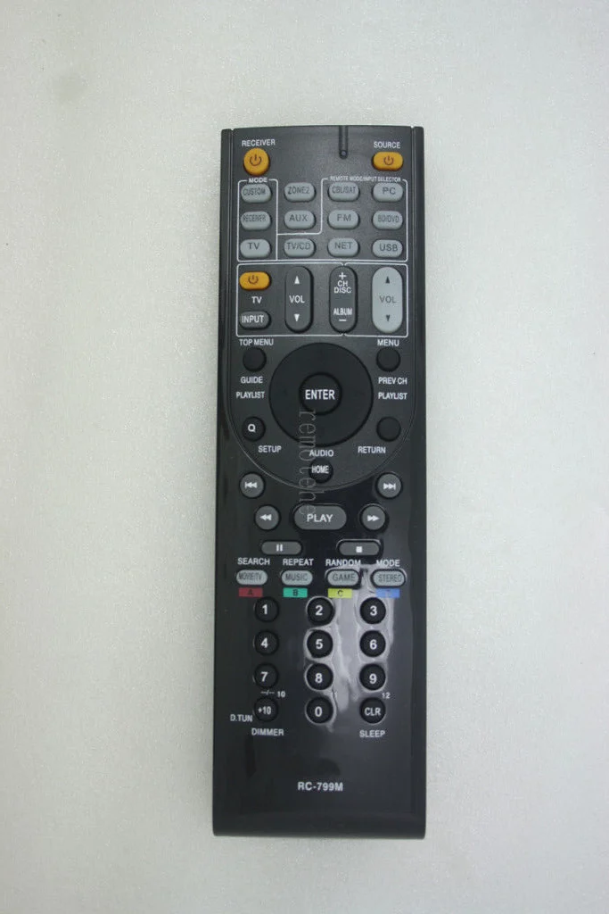 Общий пульт дистанционного управления для onyo RC 837M HT S7700 TX NR809 NR5009 av ресивера|remote