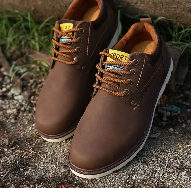Autumn new style British fashion Italian mens shoes retro trend wild casual / free shipping | Обувь