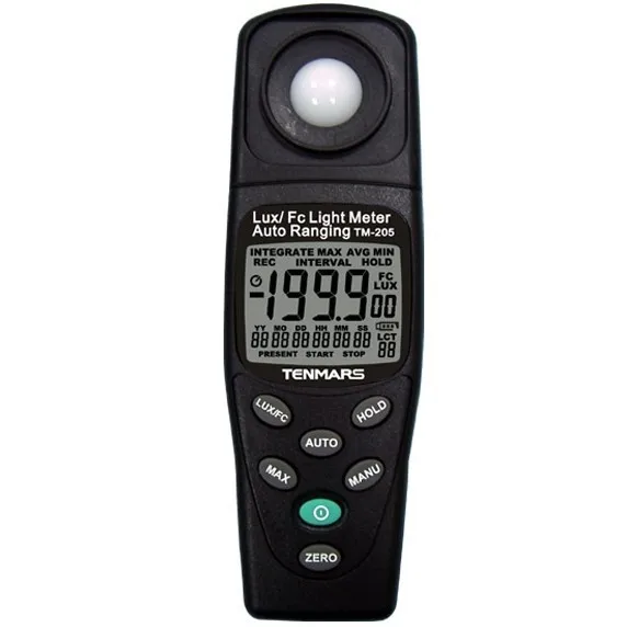 100% Сделано в Тайване! TENMARS ТМ-205 АВТОНАСТРОЙКА Light Meter |
