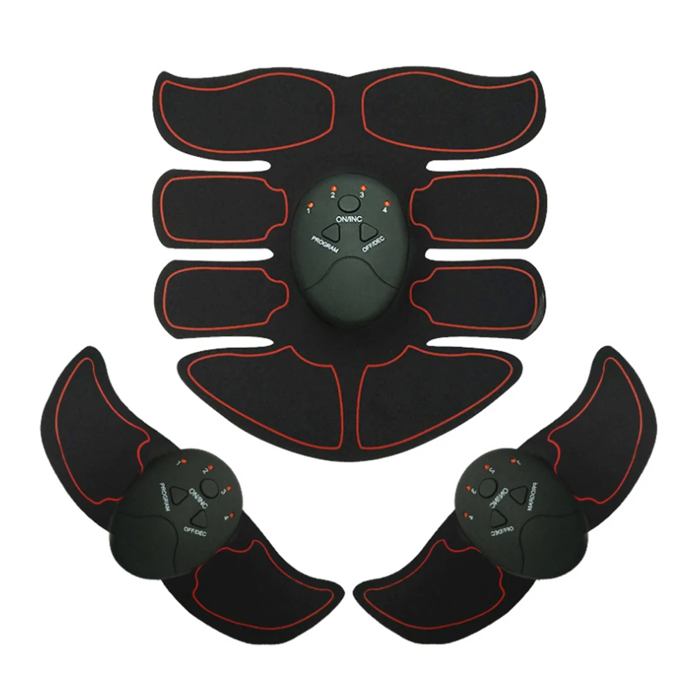 3PC-Set B 1 Набор, дропшиппинг, ABS, фитнес, ягодицы, ягодицы, подтяжка, EMS тренажер для бедер, стимулятор мышц, тренажер для похудения, массажер, релаксация организма, тонкий - Цвет: 3PC-Set B