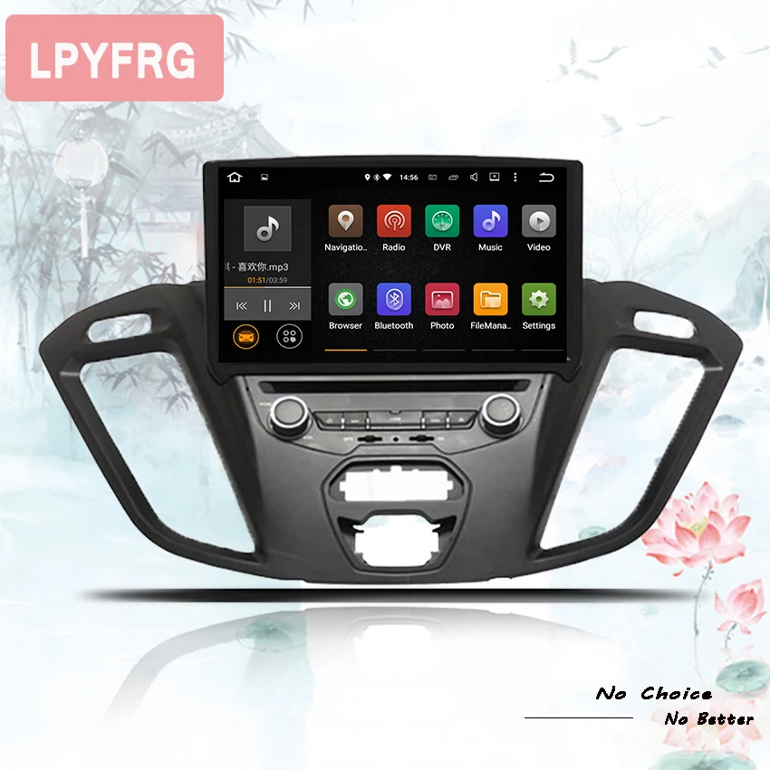 Автомобильный dvd плеер 4 + 64 ГБ android 10 0 Восьмиядерный стерео gps NAVI радио