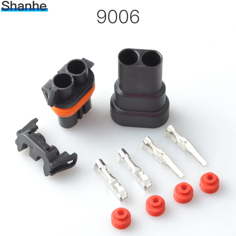 2 P водонепроницаемый автомобильный проводной разъем штырька электрический