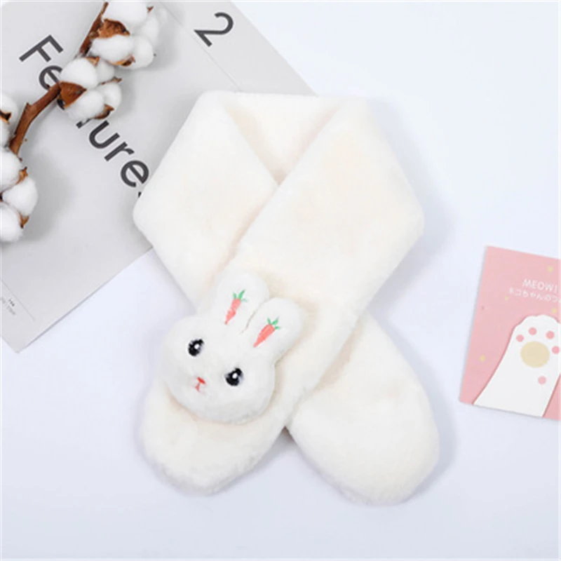 Детский шарф утепленный шерстяной для мальчика милый детский девочки зимний