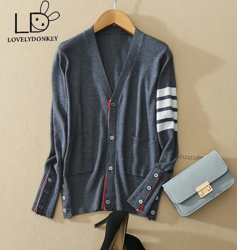 Женский короткий кардиган LOVELYDONKEY кашемировый свитер бесплатная доставка M487 |
