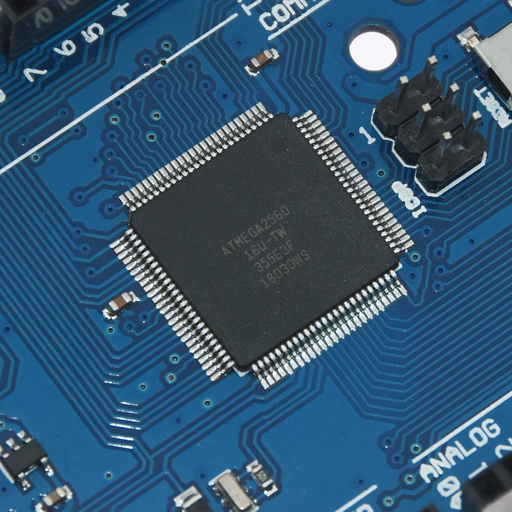 Плата Usongshine для Arduino MEGA 2560 R3 AT Mega2560 REV3 ATmega2560 16AU CH340G на USB кабеле совместимом с