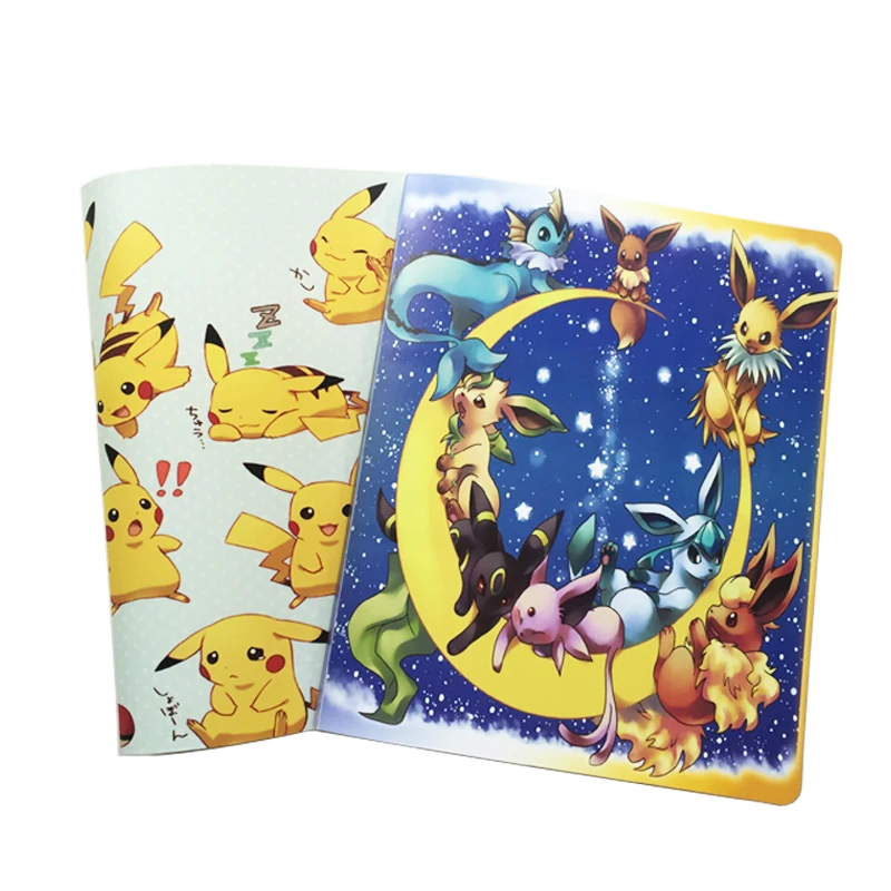 Горячая Коллекция альбомов Pokemon карты Альбом список книг игральные карточные