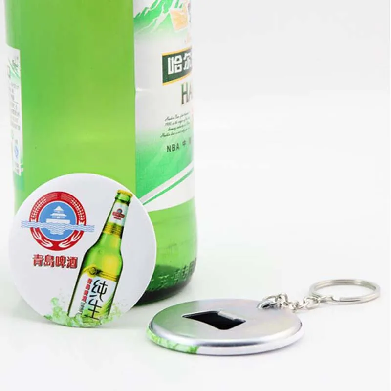 50 PCS Customizable Multi-Function Magnetic Refrigerator Stickers Magnetic Message Board Beer Opener DIY Crafts Materials