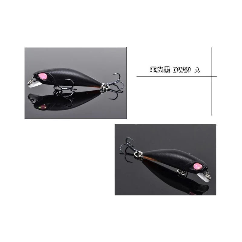 Trulinoya DW29 мини блесна приманка 42 мм 2 8 г рыболовные жесткие приманки с подвижными