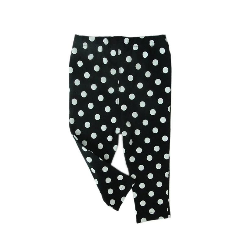 Весенне летние хлопковые детские леггинсы штаны для девочек с эластичным поясом