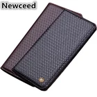 Чехол-книжка для Sony Xperia 10 II, Xperia 5 II, Xperia 1 II, Xperia 20, из натуральной кожи, с магнитной застежкой