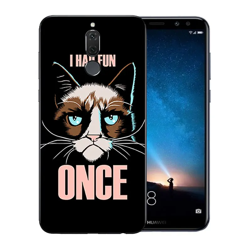 5 9 дюйма для Huawei Nova 2i чехол телефона мягкий силикон Mate 10 Lite гримаса узорчатый