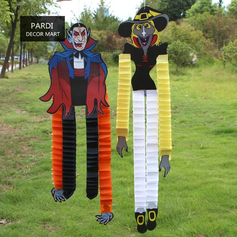 Хэллоуин партии 3D Бумага реквизит подвесное украшение для Хэллоуина висит череп