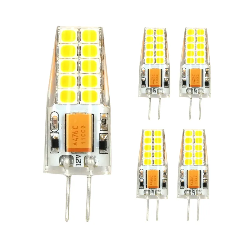 Фото 6 упак. G4 2835 20led 3W лампа СИД Кукуруза Светодиодные лампы "Кукуруза" высокой 6 упак. G4 2835 20led 3W лампа СИД Кукуруза Светодиодные лампы "Кукуруза" высокой