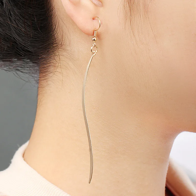 1 пара оптовая продажа модные панк корейские милые Простые Длинные