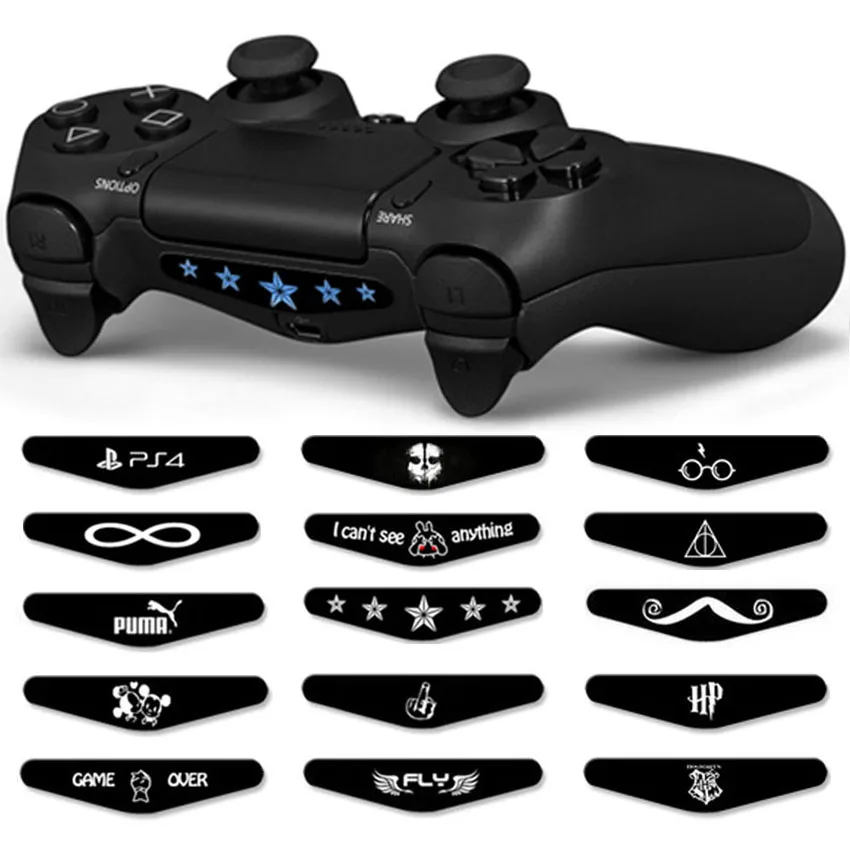 1 шт. пользовательских крутых colorskin светодиодные наклейки Наклейка для sony PS4 Pro Slim
