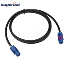 Высокоскоростная передача автомобиля Superbat FAKRA HSD C сигнал синий LVDS экранированный Dacar 535 4-ядерный кабель для BMW Benz Audi,Te