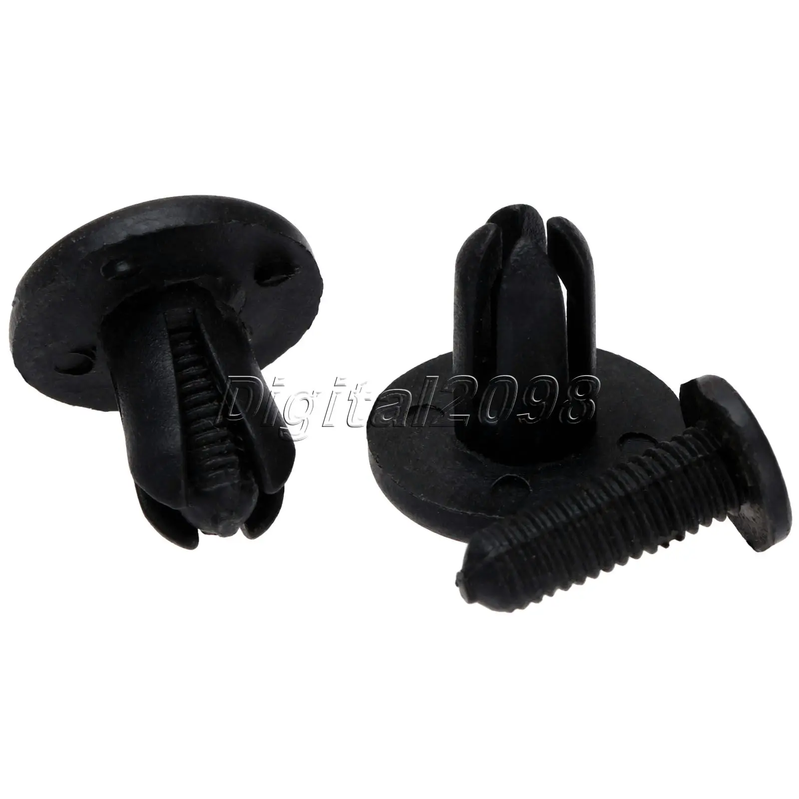 Пластиковые заклепки Yetaha 50 шт. зажим крепления подходит для отверстий 7 1 мм