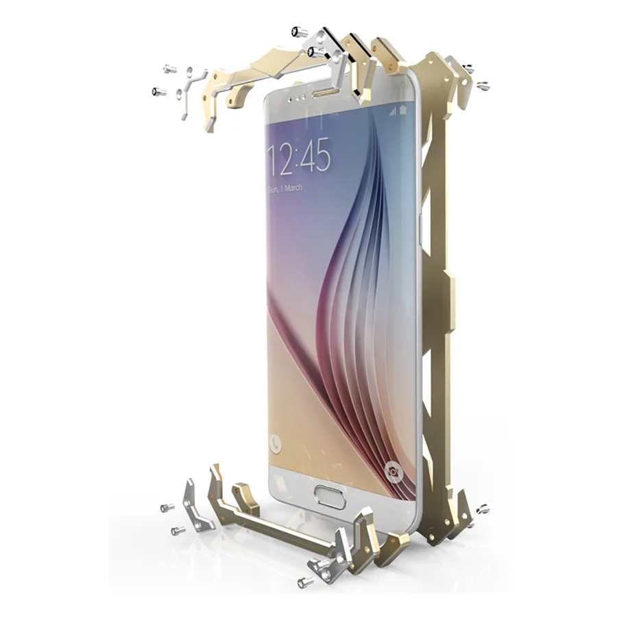 Оригинальный телефон чехлы для Galaxy S8 случае плюс Тор Железный человек из металла