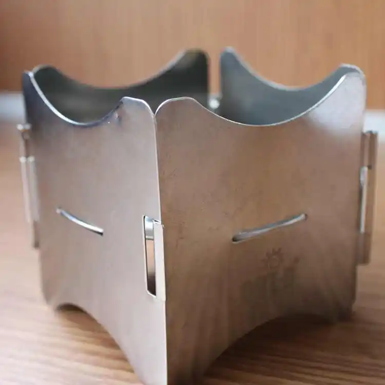 

Folding Stove Outdoor Camping Stove Portable Furnace Solid Alcohol Stove
