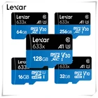 Карта памяти Lexar, 128 ГБ, 256 ГБ, 512 ГБ, Micro SDXC, U3, 32 ГБ, 64 ГБ, Micro SD, SDHC, высокоскоростная карта TF, класс 10, 633X, 95 мс