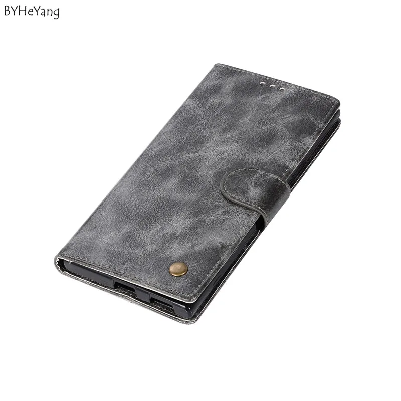 Byheyang для sony Xperia XA1 Plus 5 дюймов Роскошный кошелек кожаный чехол телефона плюс XA1Plus