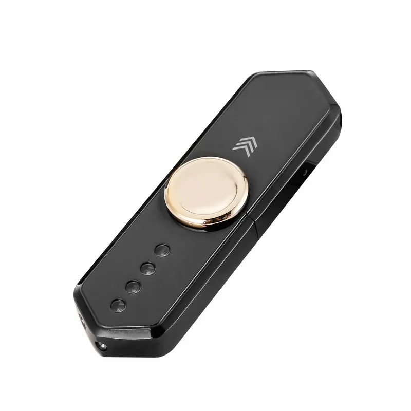 Светодиодная многоцветная зажигалка с USB зарядкой вращающаяся игрушка