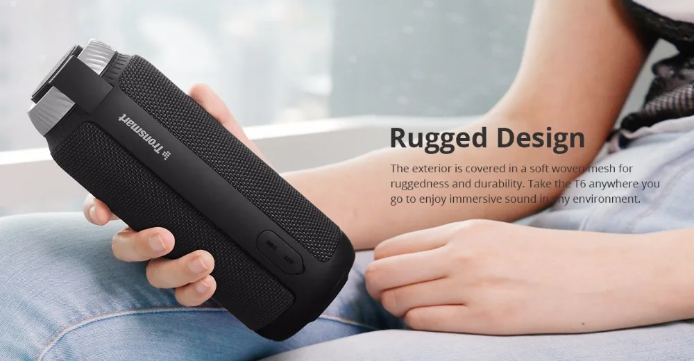 [] Tronsmart Element T6 25 Вт DSP портативный Bluetooth динамик с 360 стерео звук глубокий бас открытый портативный мини-динамик