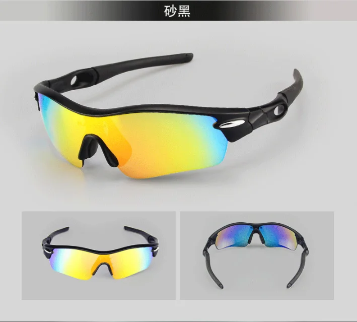 Уличные спортивные велосипедные очки унисекс ветрозащитные велосипедные солнцезащитные очки легкий Водонепроницаемый велосипед очки UV400 очки для велосипедной езды