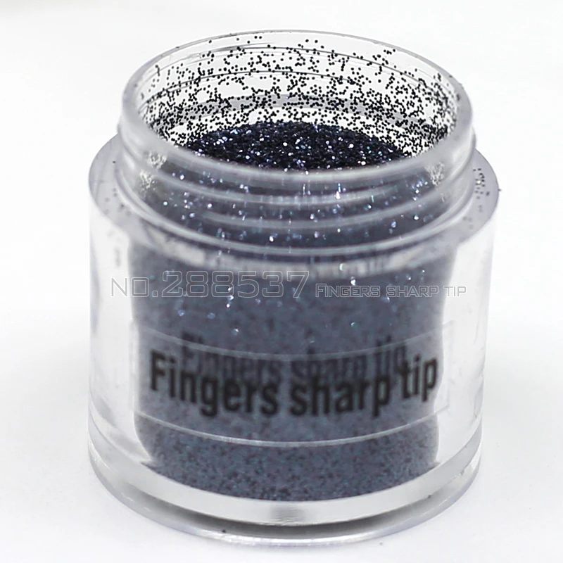 2017 горячее искусство ногтей 0 2 мм синий и черный порошок голографическая