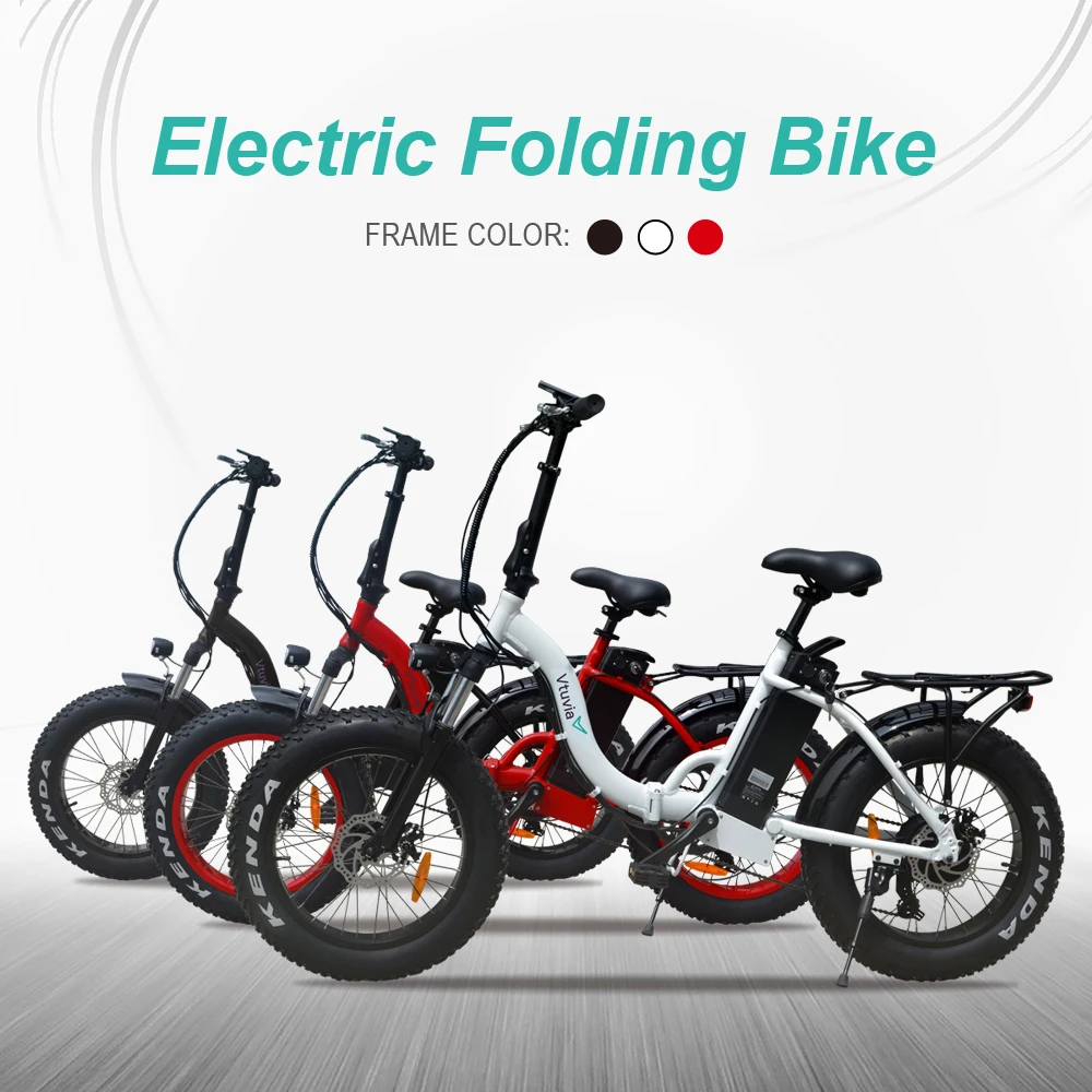 Vtuvia 20 ''дюймовая Толстая шина E-bike литиевая батарея электрический велосипед