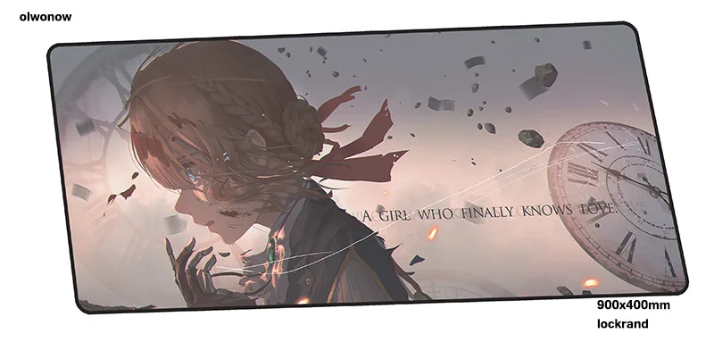 Фиолетовый evergarden коврик для мыши красочные 900x400x2 мм коврики для мыши лучший игровой коврик для мыши геймер великолепный коврик для мыши s Клавиатура ПК pad - Цвет: Size 900x400x2mm