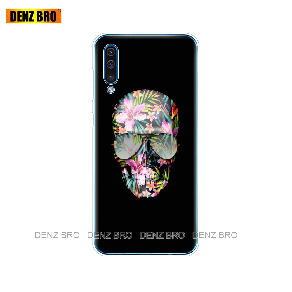 61794 Чехол для Samsung Galaxy A50 с рисунком из силикона и ТПУ, чехол для телефона для Samsung A50 A505 A505F SM-A505F, мягкий чехол 6,4, чехол-бампер - Цвет: 61794