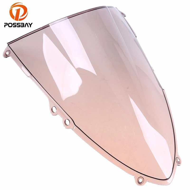 

POSSBAY ABS Motorcycle Double Bubble Windscreen for Ducati 1199 1199R 1199S Panigale 2012-2013 Scooter Windshield Shield Screen