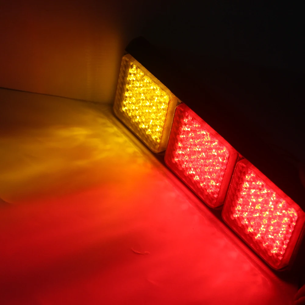 2 шт. 108LED Пластик автомобиля задние фонари 12V грузовик с прицепом стоп-сигнал