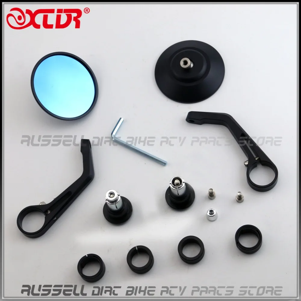 Мотоцикл с ЧПУ 7/8 &quotРучка Бар Конец кафе гонщик Ретро Зеркало заднего вида для Honda