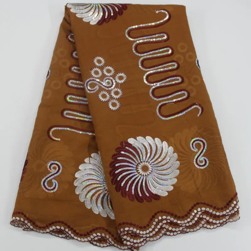 

Hot sell 2018 Embroidered cotton Lace For Daily Dress PO14,High quality lace materials african materials
