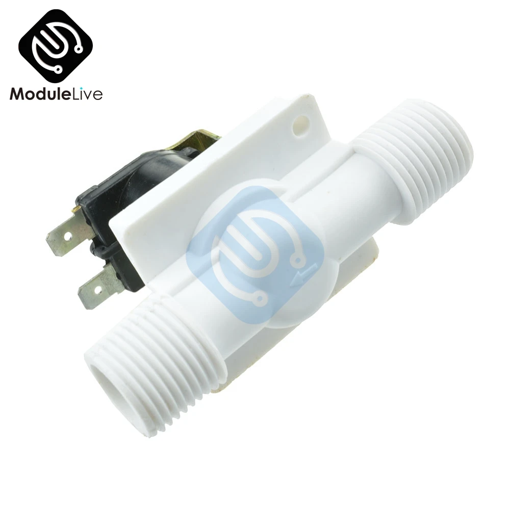 Электрический Соленоидный клапан Магнитный N/C воды воздуха впускной поток