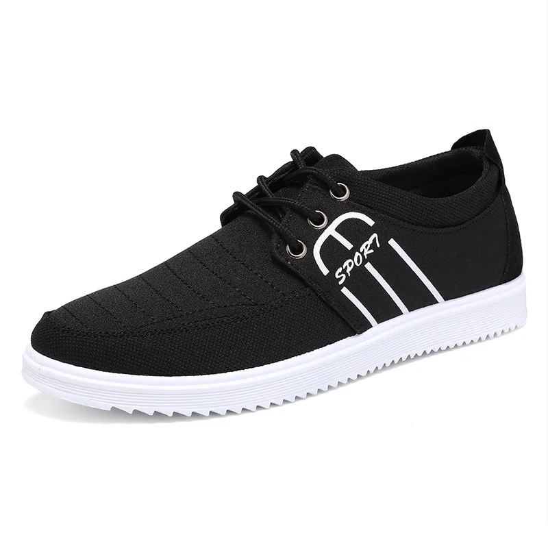 Men's Skateboarding Shoes Lace Up Sneakers for Men with Low Upper Breathable Flat Light High Quality Sport | Спорт и развлечения
