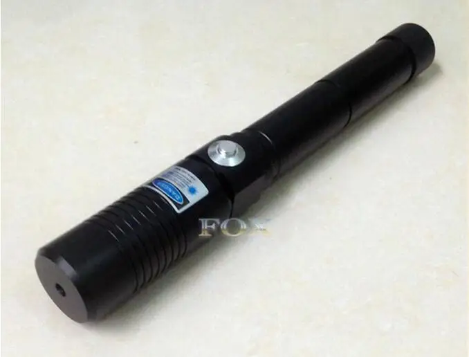 Супер высокая мощность 450 нм Синяя лазерная указка сжигание ручка 5000000 м сигар