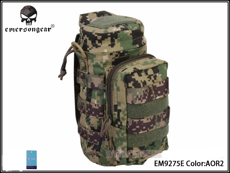 Emersongear Molle многоразовая сумка для страйкбола пейнтбольное оборудование тактическая сумка EM9275 черный Мультикам AOR2 хаки Койот коричневый - Color: AOR2