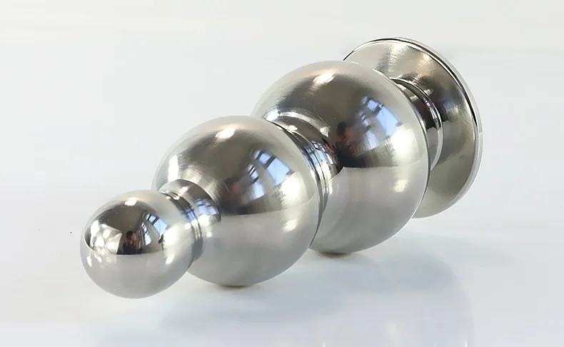 Анальная пробка из нержавеющей стали тяжелые анальные шарики большая дилатадор