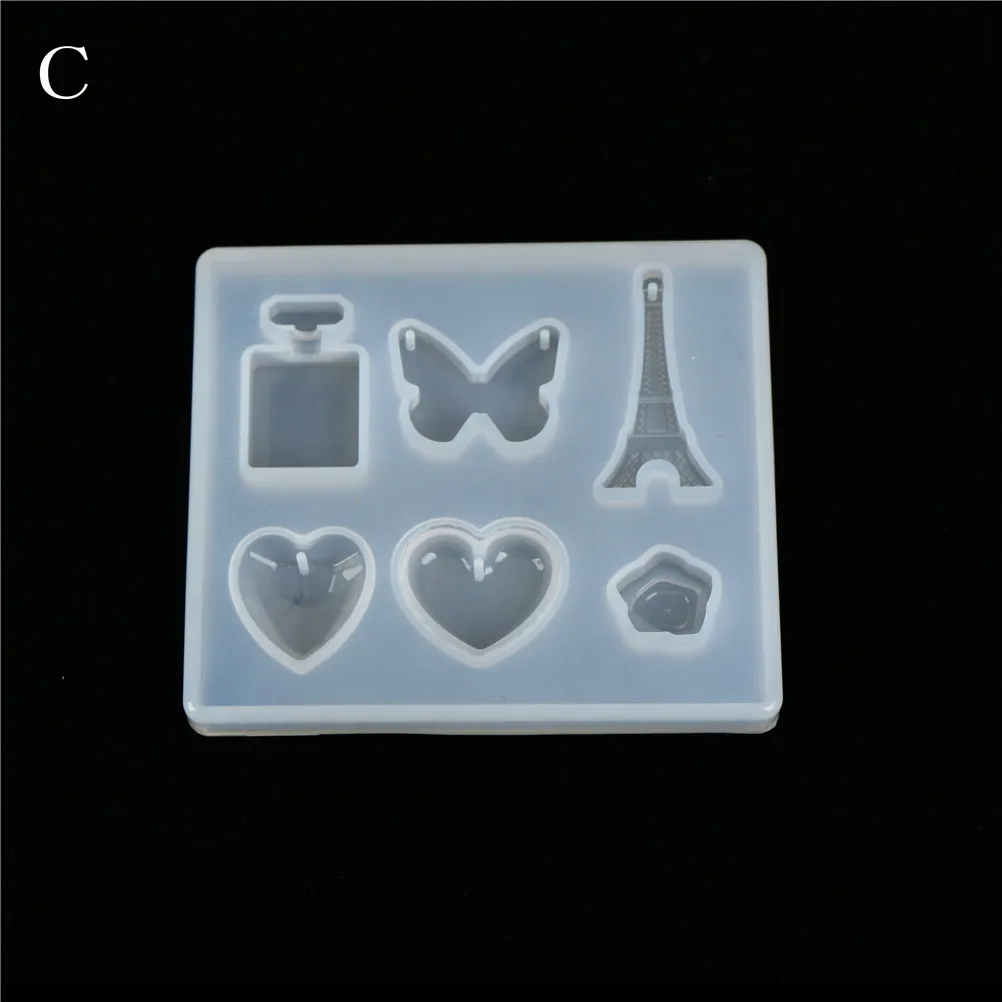 Силиконовая форма сделай сам пуговицы из смолы в виде сердца искусственный