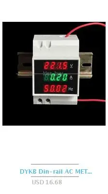 DYKB DC 0-100 В ± 10А вольтметр зала цифровой амперметр светодиодный Вольт Амперметр батарея монитор напряжение тока+ трансформатор