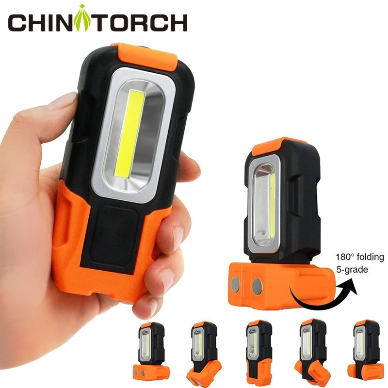 

Портативный светодиодный Рабочий фонарь, новый многофункциональный COB фонарик с магнитным основанием и подвесным крючком, светодиодный фо...