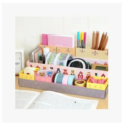 Складная коробка для хранения бумажных досок декора стола канцелярская