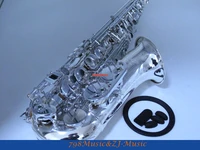 lorico 501s alto saxophone silver plated eb alto saxophone high f free lorico accessory